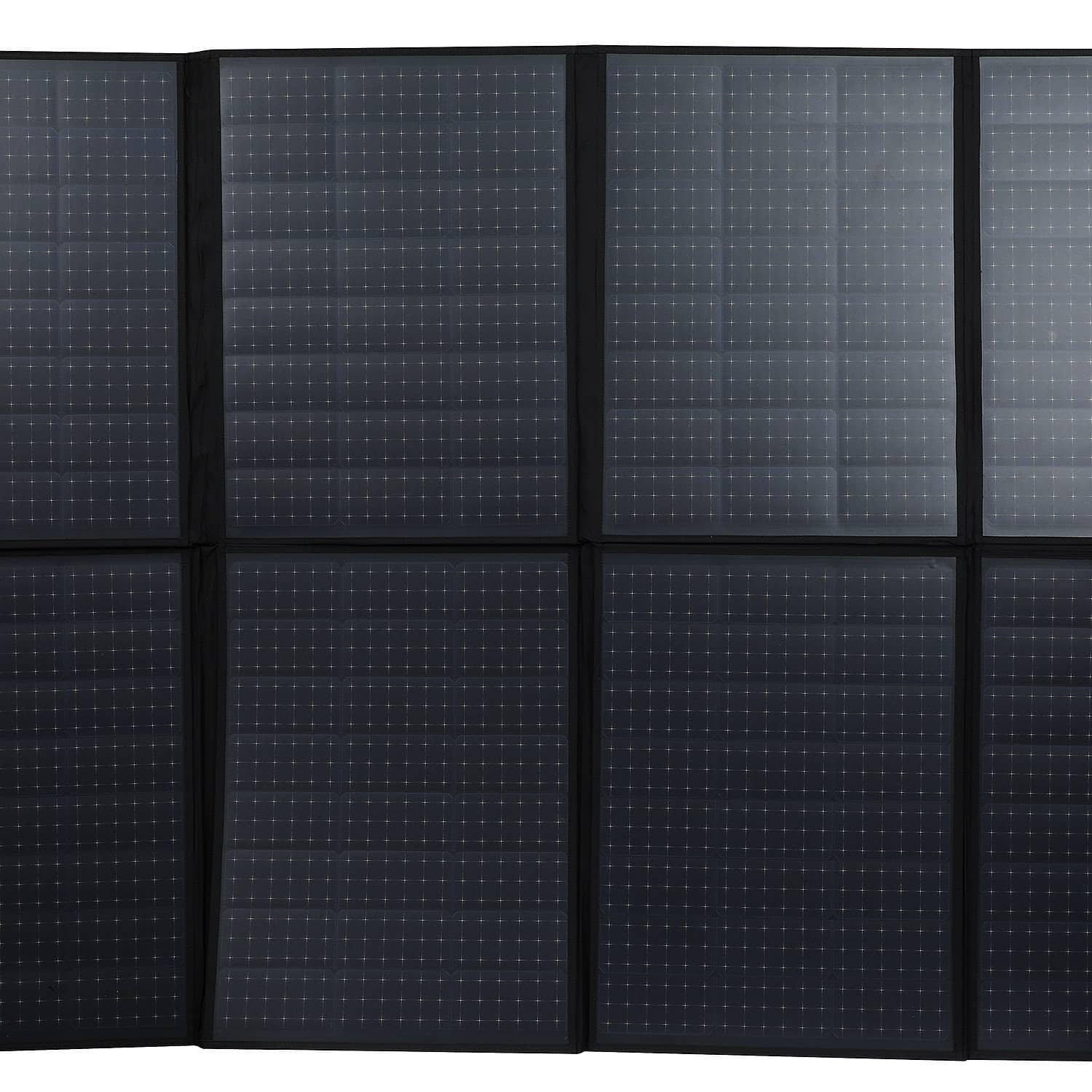 600W 48V Costura de tela monocristalina Paquete plegable de 8 pliegues Panel plegable solar