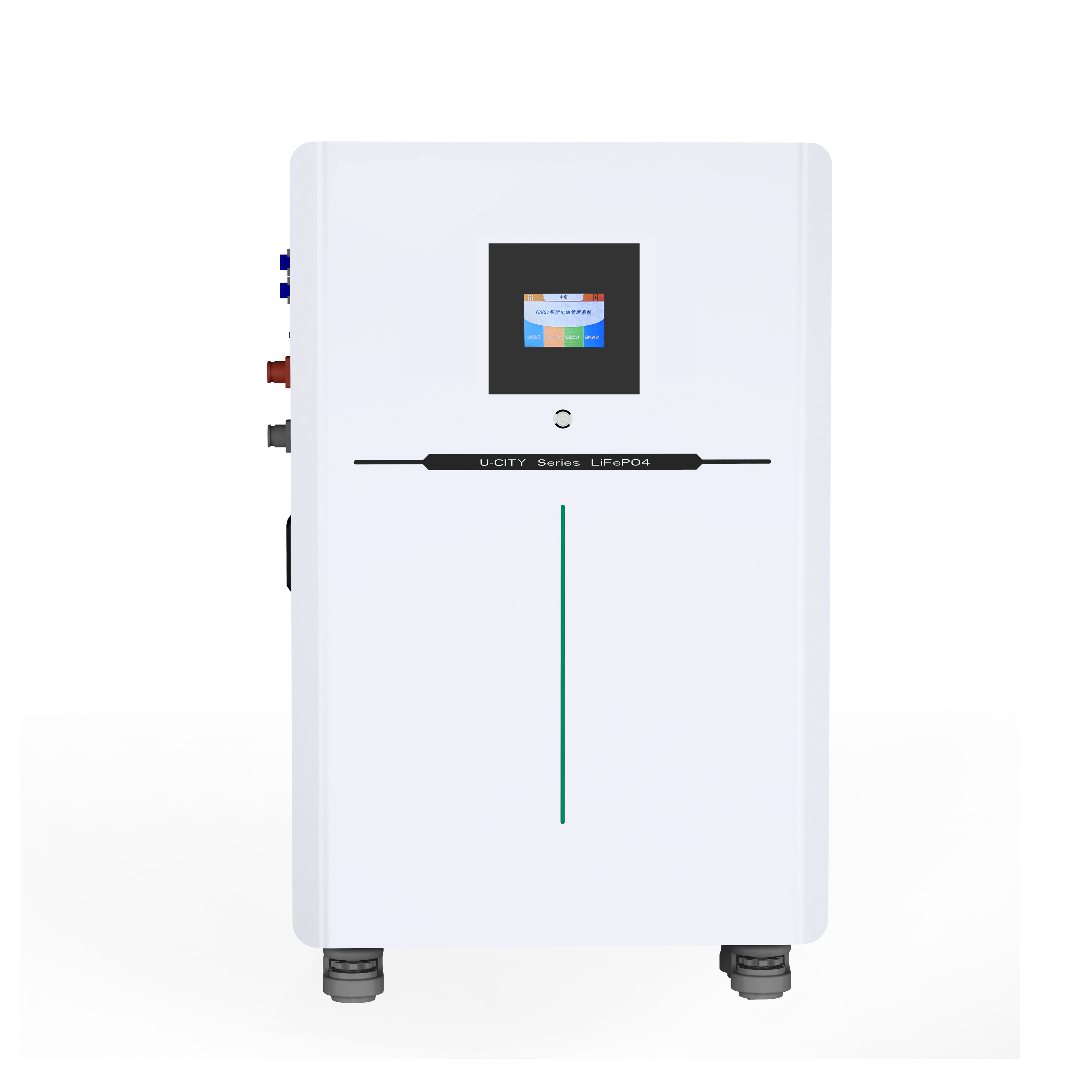 Sistema 48v 200ah del soporte de la pared del almacenamiento de energía solar de la batería Lifepo4 del hogar del soporte del piso