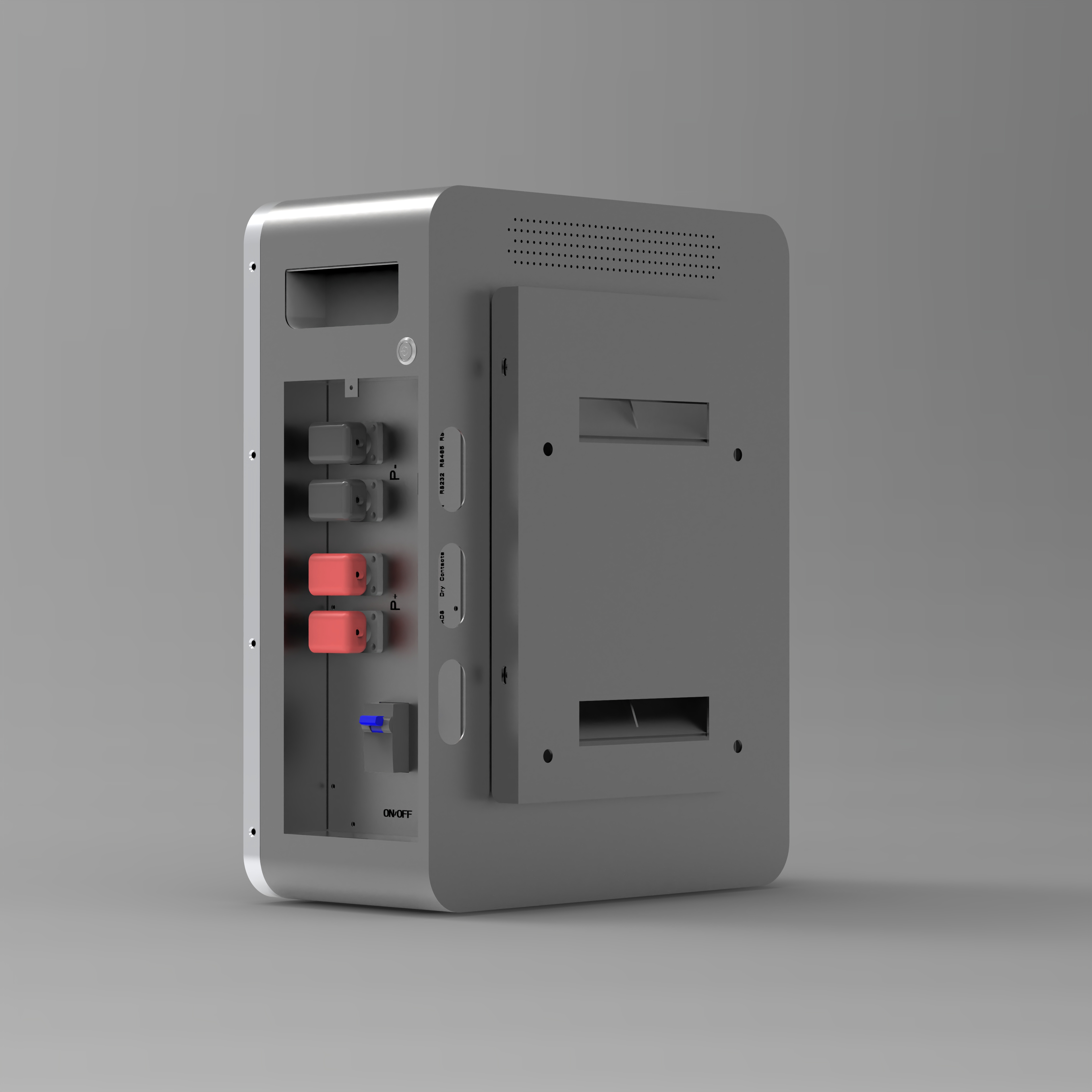 Batería de litio montada en la pared de 5KWh 51.2V100AH ​​Fuente de alimentación de emergencia de vida de 6000 ciclos
