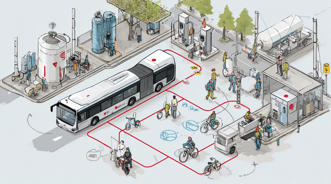Transporte de pilas de combustible