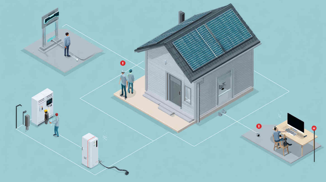 Almacenamiento de energía en el hogar