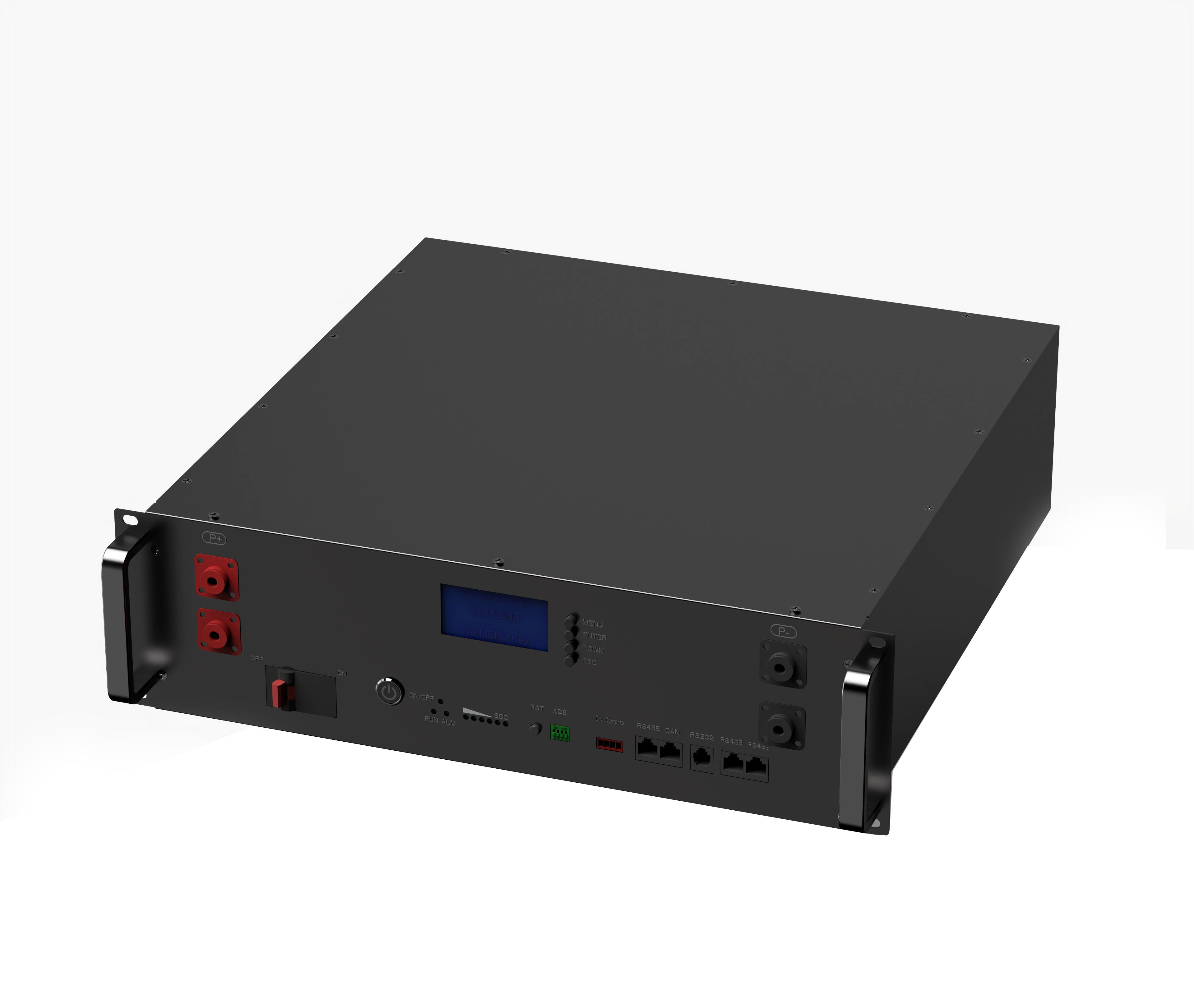 Batería de almacenamiento de energía Lifepo4 Batería 51.2v 100ah 200ah 300ah Batería de litio montada en estante