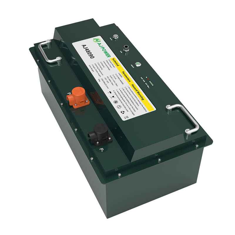 Batería de potencia de rango extendido AJ48090 51.2V 90Ah para scooters eléctricos