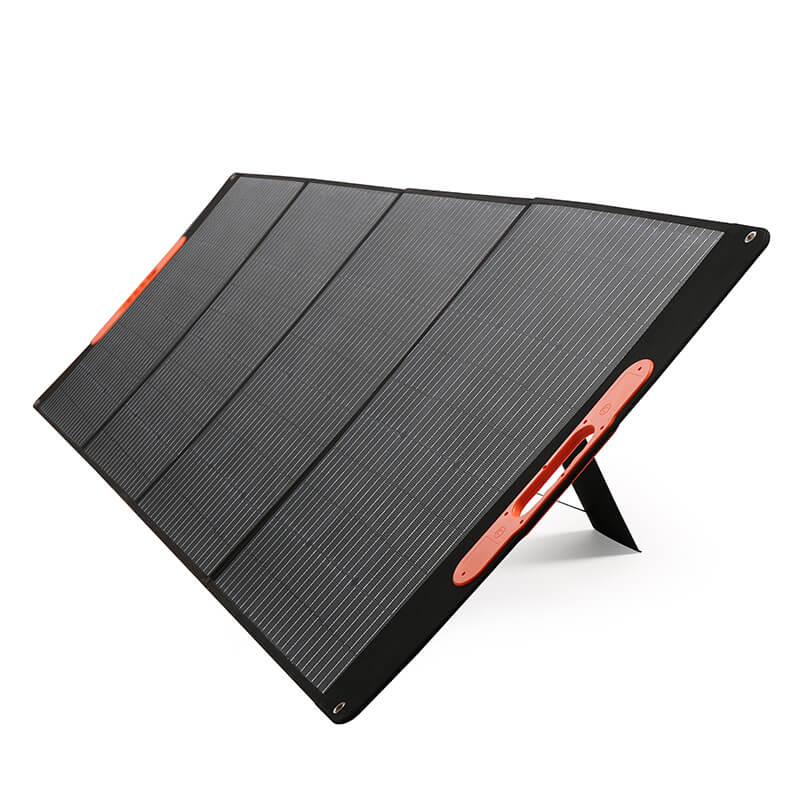 Panel solar plegable cuádruple flexible y portátil laminado integrado monocristalino de 300W y 36V