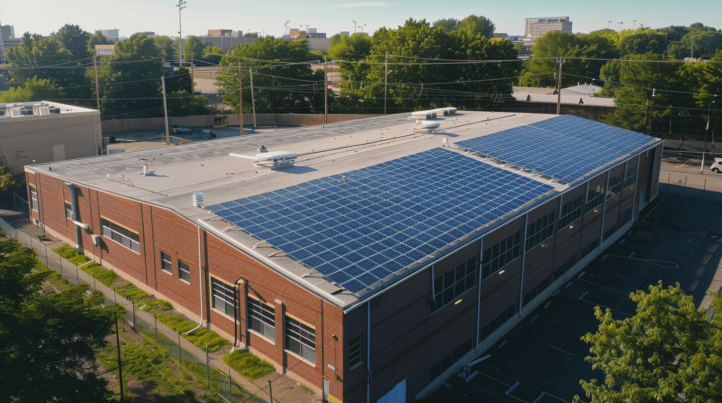 Batería de almacenamiento de energía de fábrica.