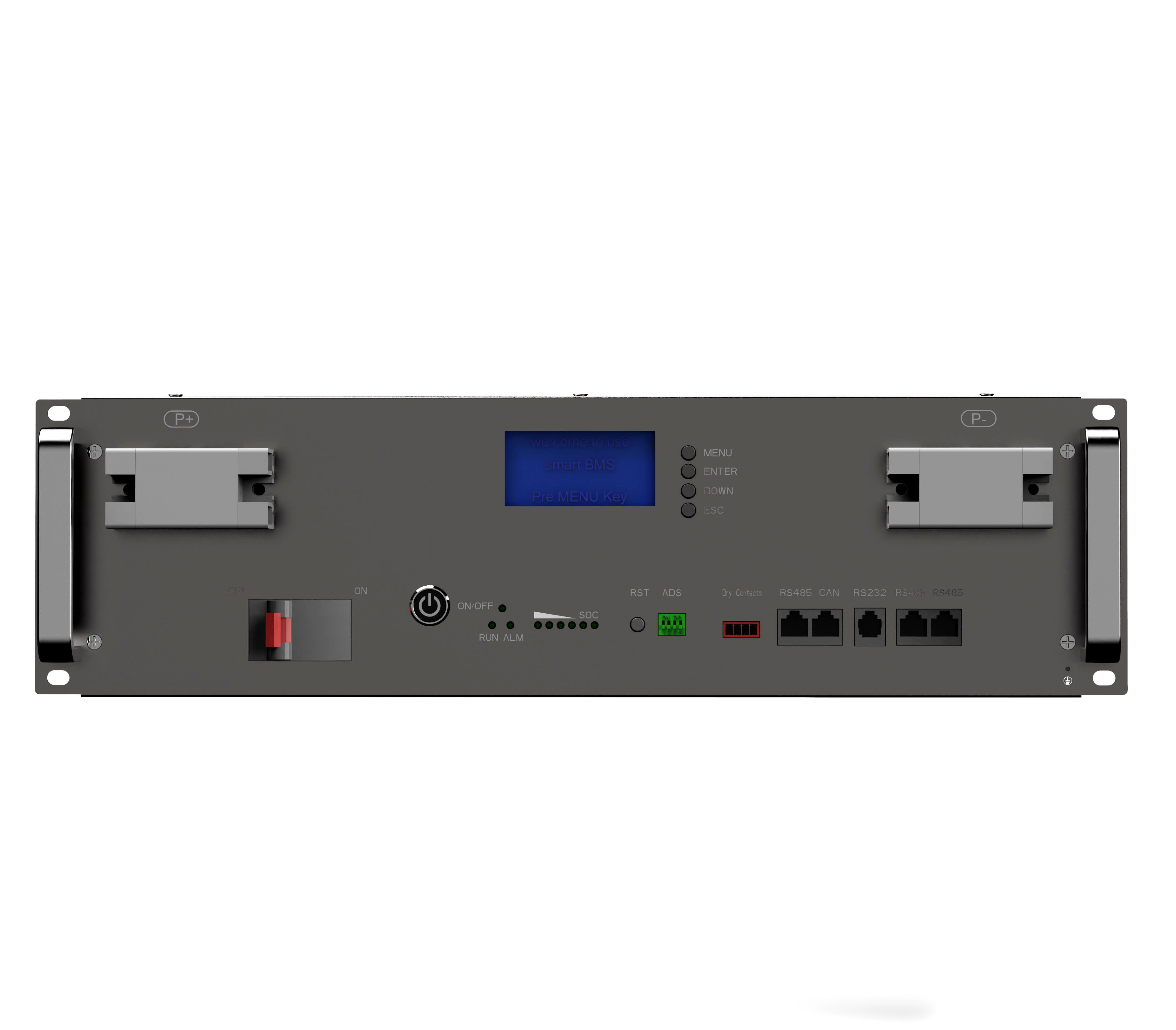 Batería de hierro de energía solar 10kWh 280Ah para sistema de almacenamiento solar