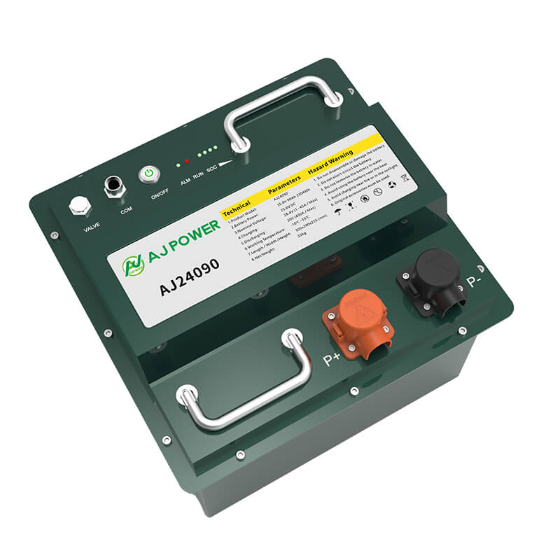 Batería compacta de potencia AJ24090 25,6V 90Ah 2,3kWh para microrredes solares