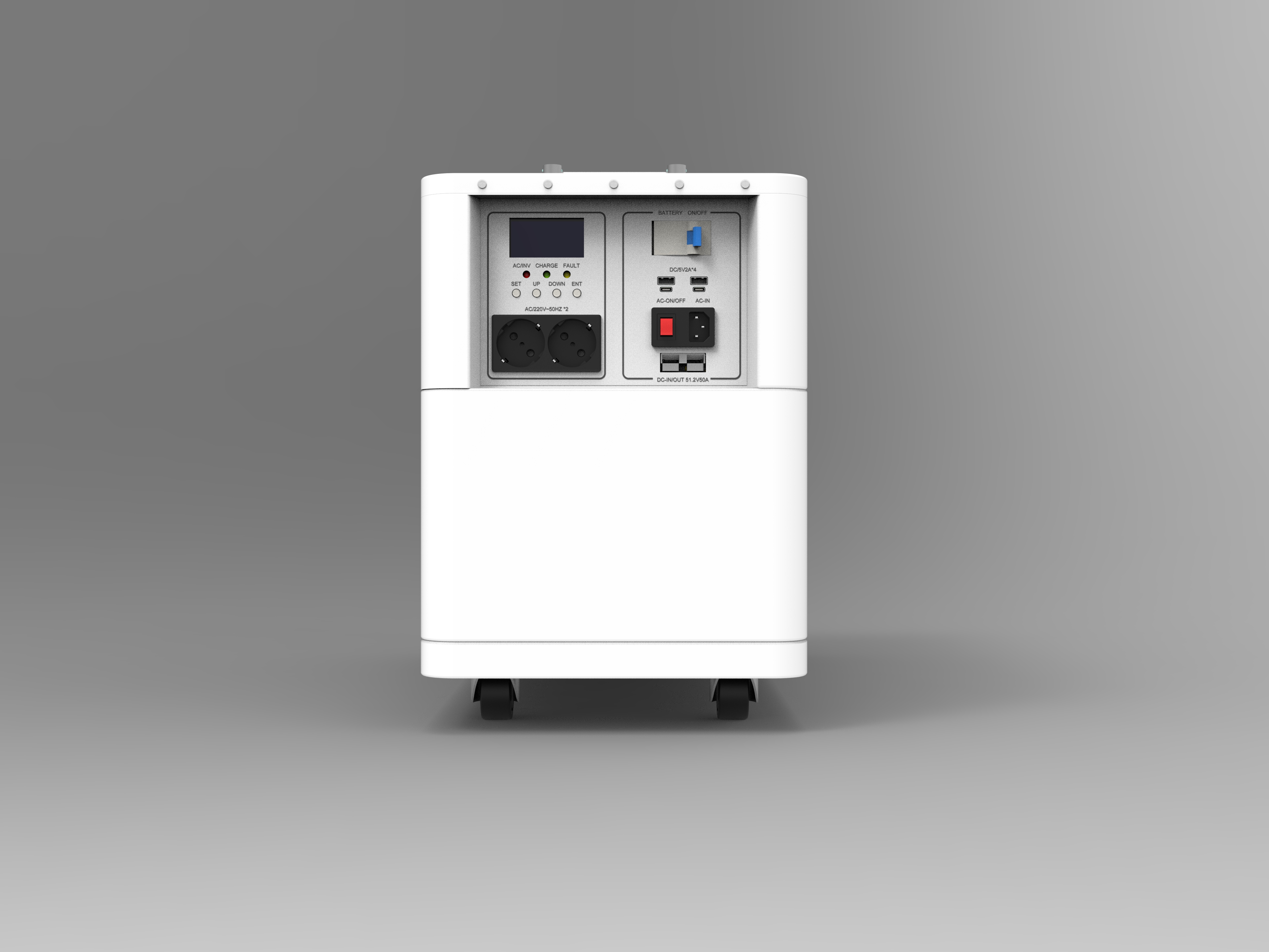 Batería de litio solar casera del sistema de batería de almacenamiento de energía 5KWH 10KWH 51.2V 100AH ​​200AH