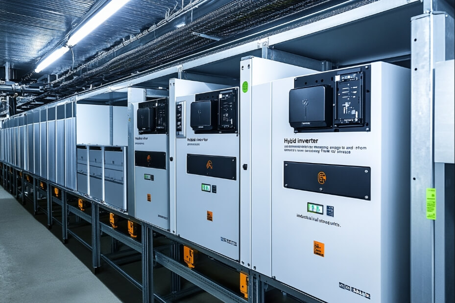  Sistemas de almacenamiento de energía industrial