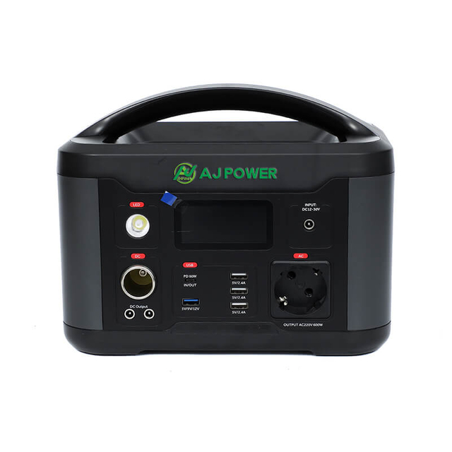 AJPB-28 12-24v 600W Fuente de alimentación portátil para exteriores más segura de alta potencia