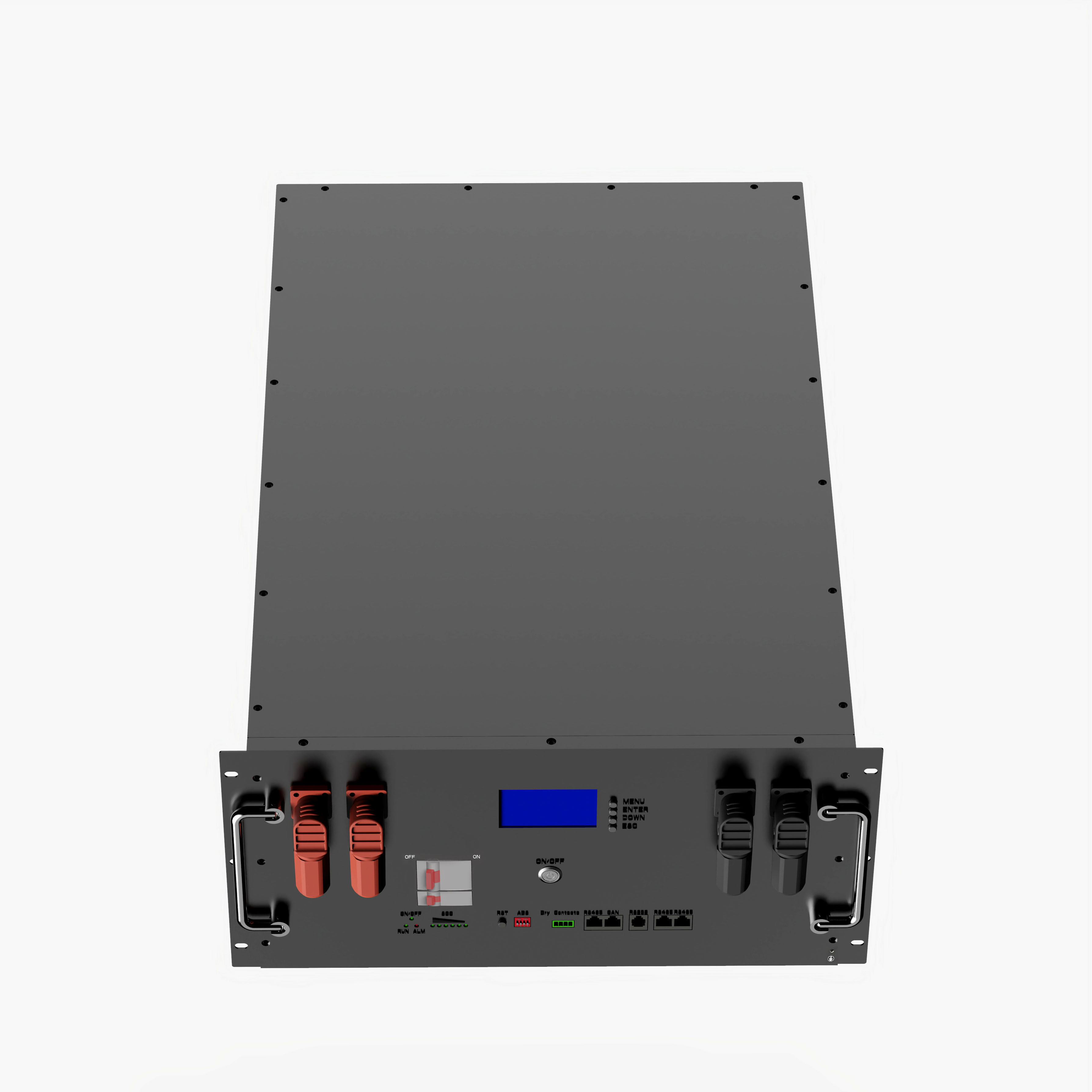 Batería de iones de litio de almacenamiento de energía del Sistema Solar de 48 V con estante para servidores