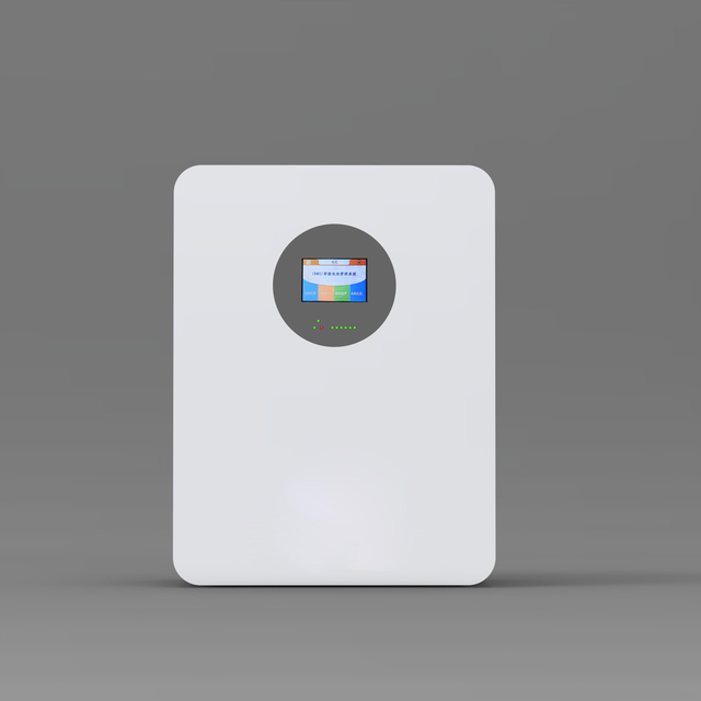 Batería de litio montada en la pared de 5KWh 51.2V100AH ​​Fuente de alimentación de emergencia de vida de 6000 ciclos