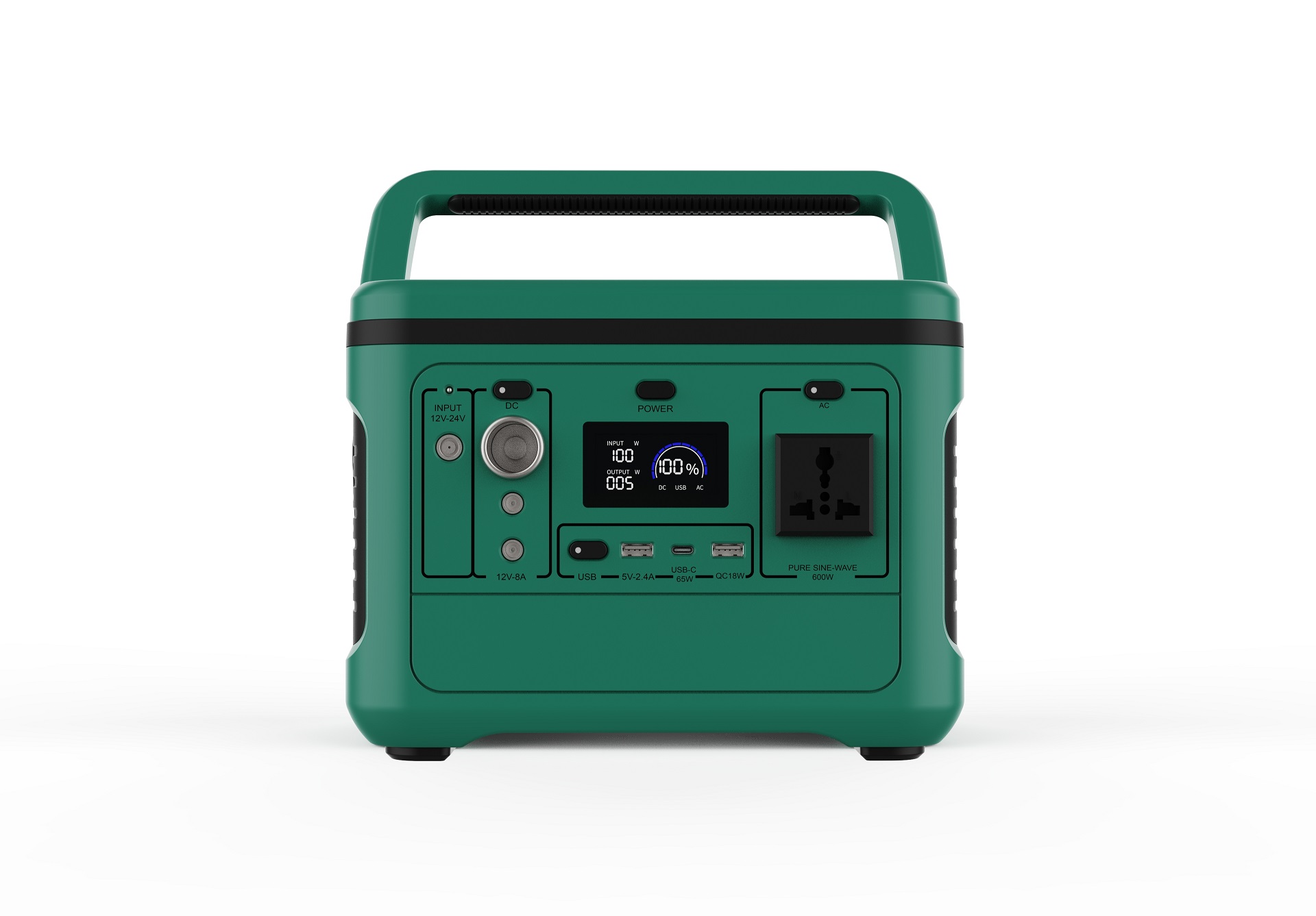 Fuente de alimentación de almacenamiento de energía de onda sinusoidal de 600 W