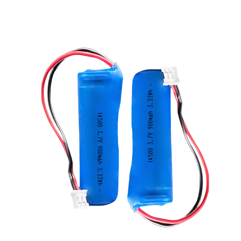 Célula de batería recargable de iones de litio 14500 3,7 V 900 mAh