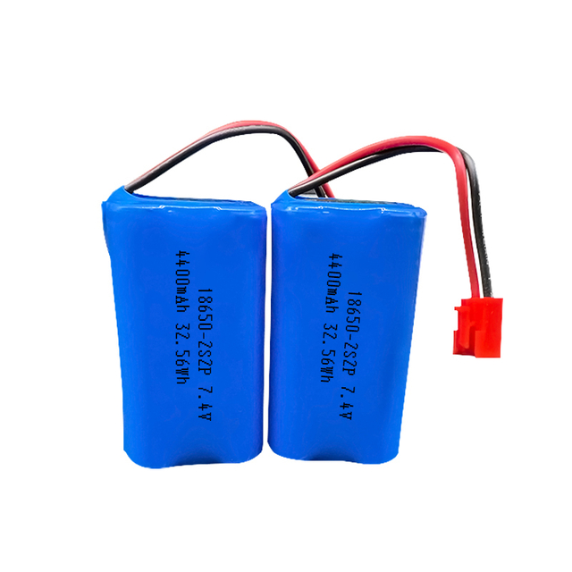 batería de litio 2s2p 7.4V 4400mAh 18650