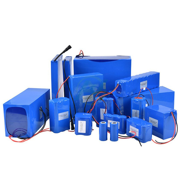 Paquete de batería de iones de litio recargable personalizado 3.7V 7.4V 11.1V 12V 14.8V 18650 21700 32700