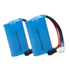 14500 batería de iones de litio 7.4v 800mAh 2s1p