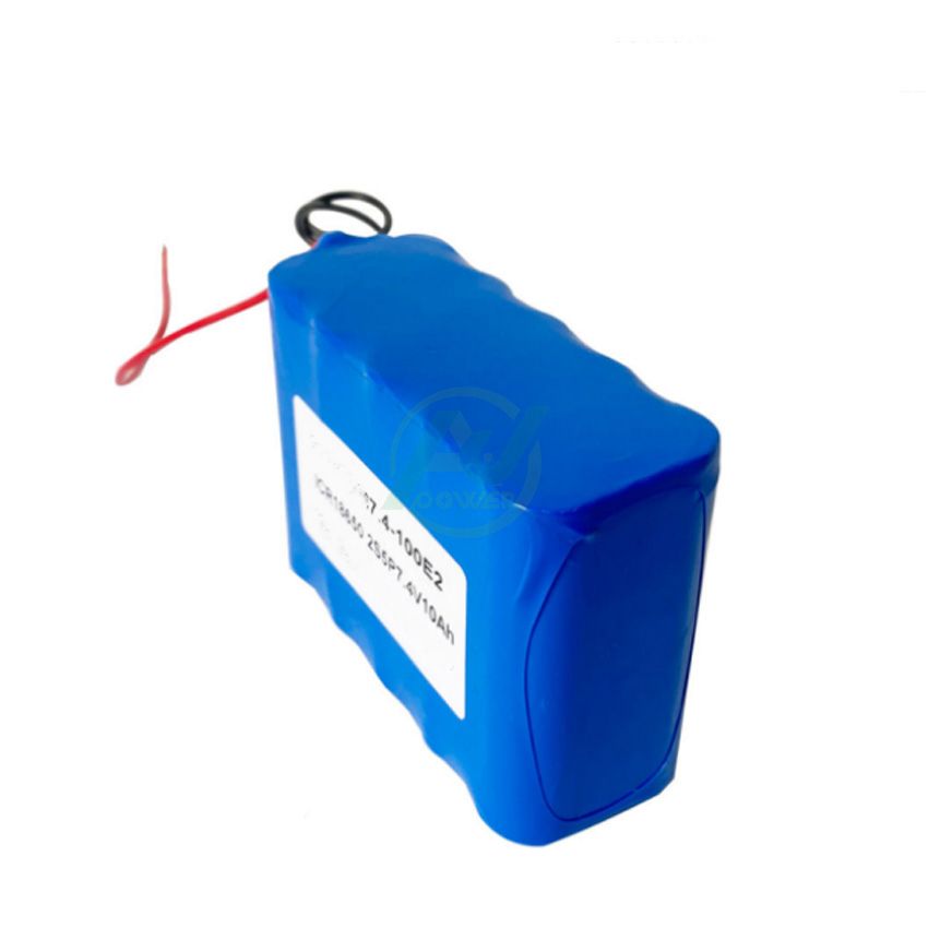 Paquete de batería de iones de litio recargable personalizado 3.7V 7.4V 11.1V 12V 14.8V 18650 21700 32700