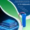 Célula de batería recargable de iones de litio 14500 3,7 V 900 mAh