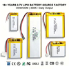 OEM ODM personalizado 500mah 1000mah 2000mah 3000mah Batería recargable Li-ion Li-ion Polímero de litio 3.7v 1500mah Lipo